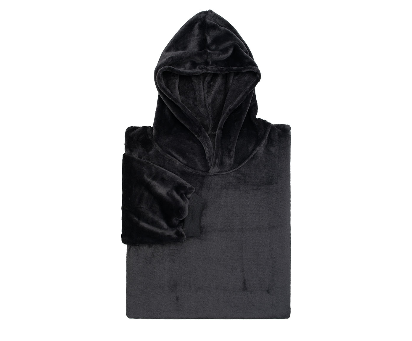Couverture à capuche anthracite