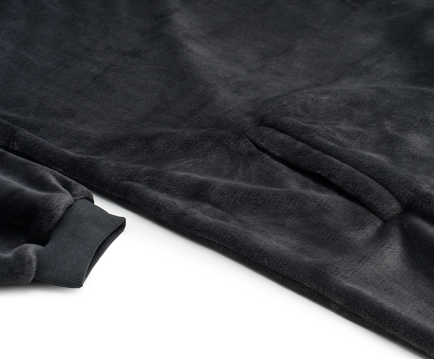 Couverture à capuche anthracite