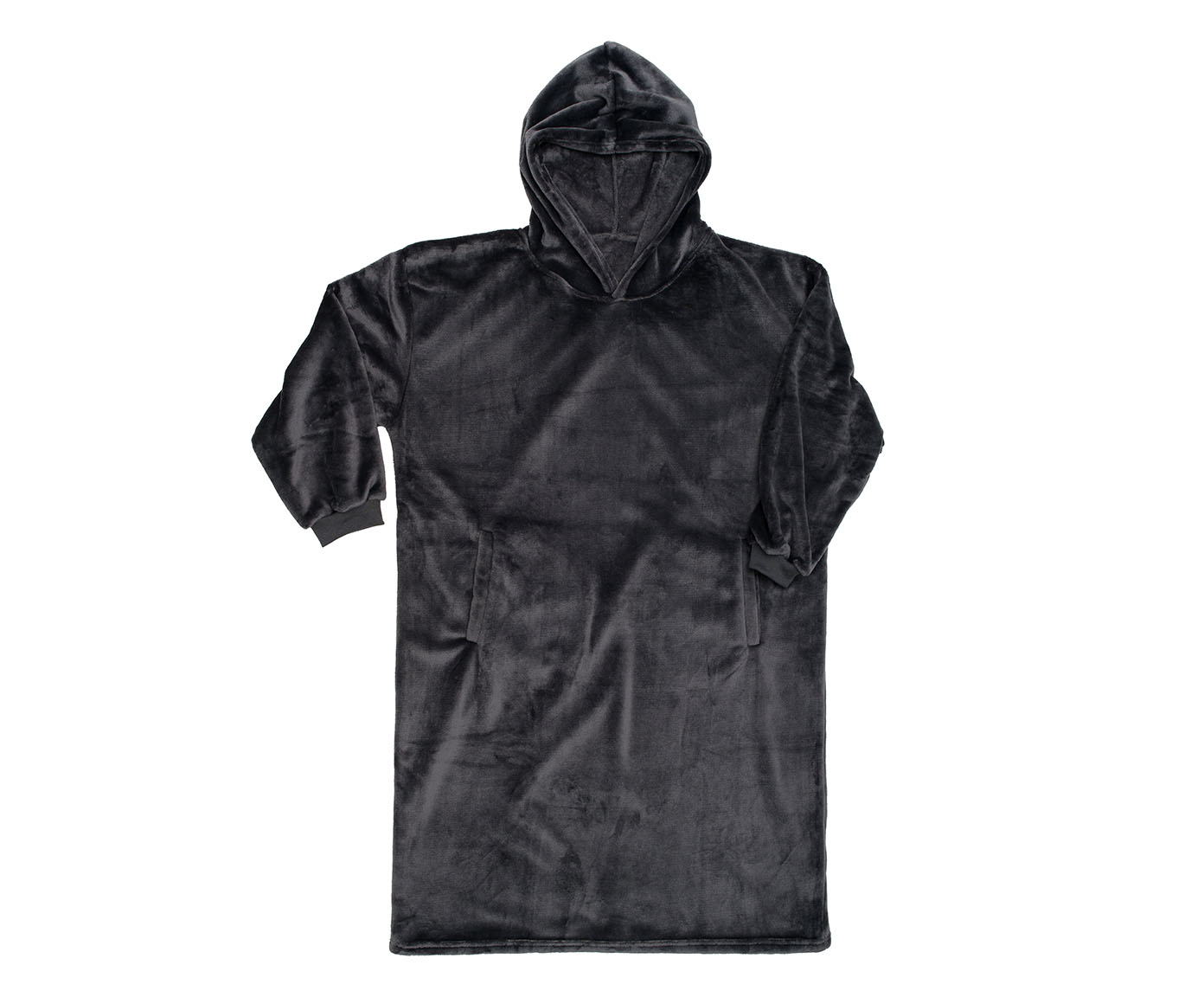 Couverture à capuche anthracite