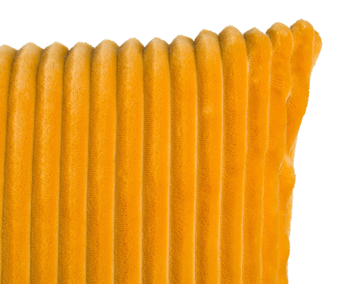 Coussin (rempli) Cord Optik 50x50 moutarde