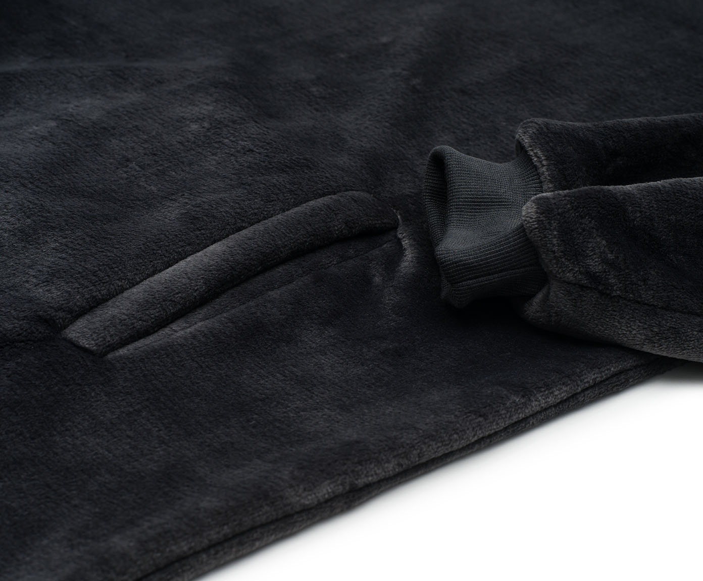Couverture à capuche anthracite