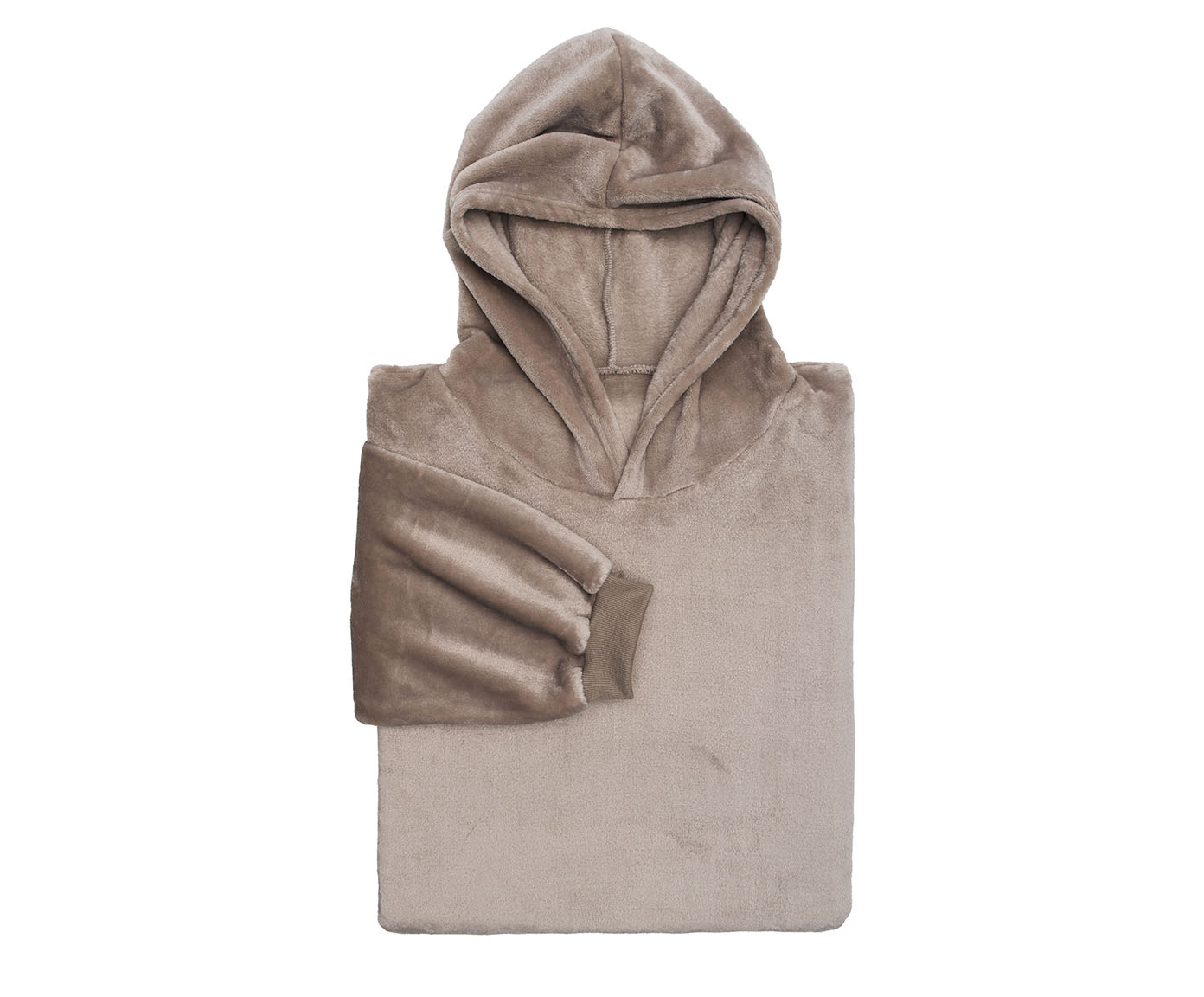 Couverture à capuche pierre