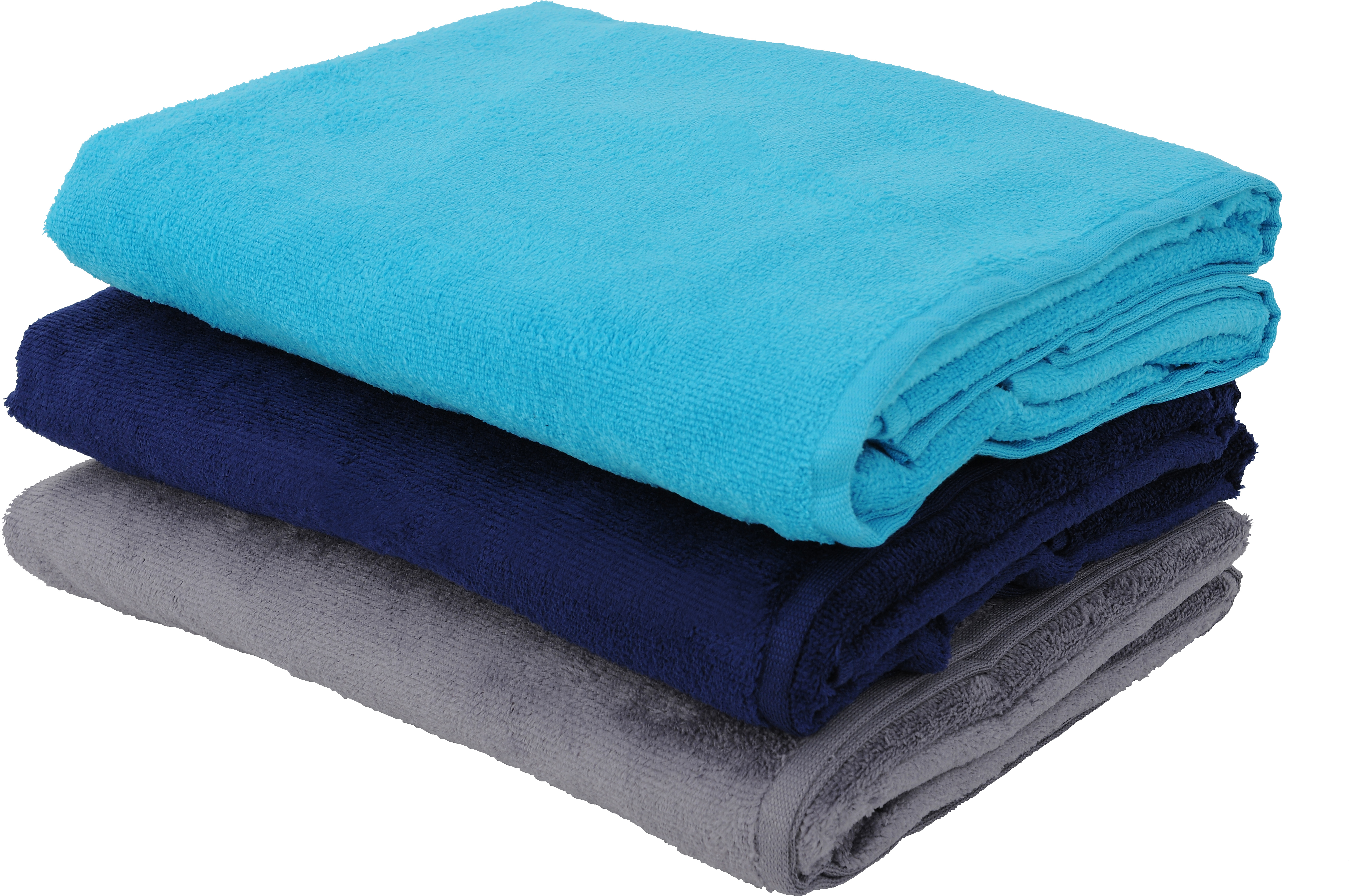 Maxi draps de bain 100x220 gris